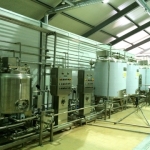 Milk processing plant